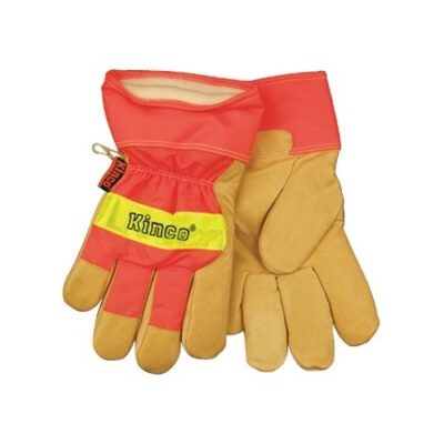 Kinco XS Safety Cuff Hi Viz Orange Lined Glove Alaskasafety